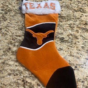 Officially Licensed Texas Longhorns Christmas Stocking Brand New w/tags